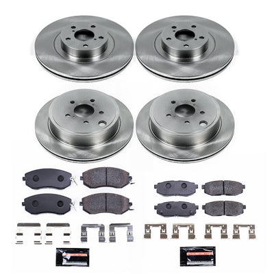 Power Stop 13-16 Scion FR-S Front & Rear Track Day Brake Kit