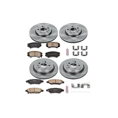 Power Stop 10-15 Chevrolet Camaro Front & Rear Autospecialty Brake Kit