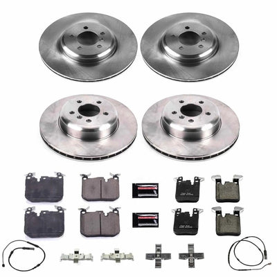 Power Stop 12-15 BMW 335i Front & Rear Autospecialty Brake Kit