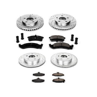 Power Stop 94-97 Chevrolet Camaro Front & Rear Z23 Evolution Sport Brake Kit