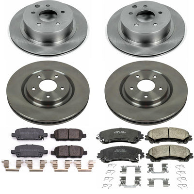 Power Stop 14-19 Nissan Rogue Front & Rear Autospecialty Brake Kit