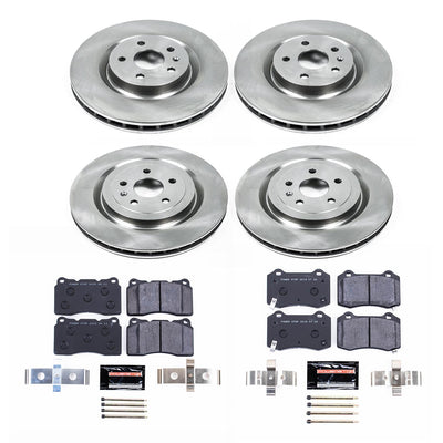 Power Stop 10-15 Chevrolet Camaro Front & Rear Track Day Brake Kit