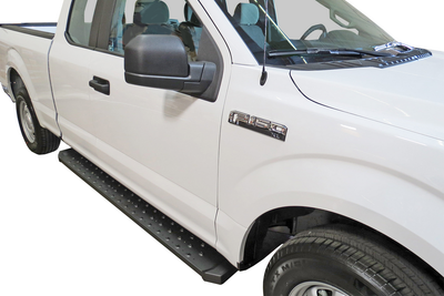 0916 RAM 1500 QUAD CAB STX600 RUNNING BOARDS BLACK