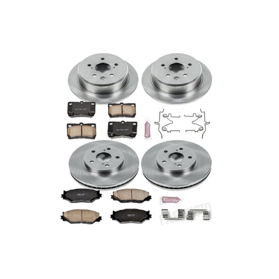 Power Stop 06-13 Lexus IS250 Front & Rear Autospecialty Brake Kit