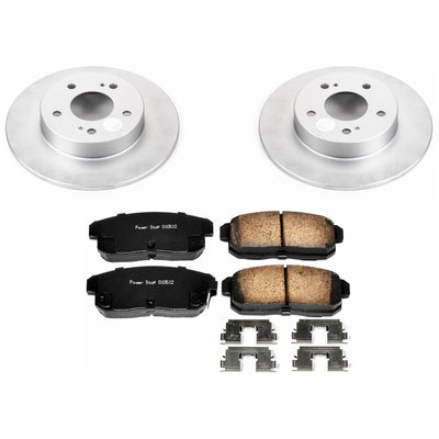 Power Stop 2001 Nissan Maxima Front & Rear Z17 Evolution Geomet Coated Brake Kit