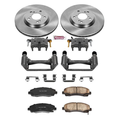 Power Stop 06-11 Honda Ridgeline Front Autospecialty Kit w/Cals