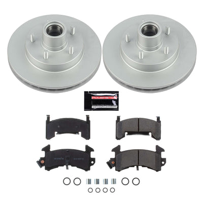 Power Stop 98-03 Chevrolet S10 Front & Rear Z17 Evolution Geomet Coated Brake Kit
