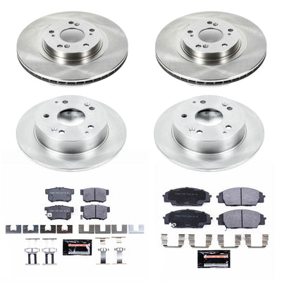 Power Stop 02-06 Acura RSX Front & Rear Track Day SPEC Brake Kit