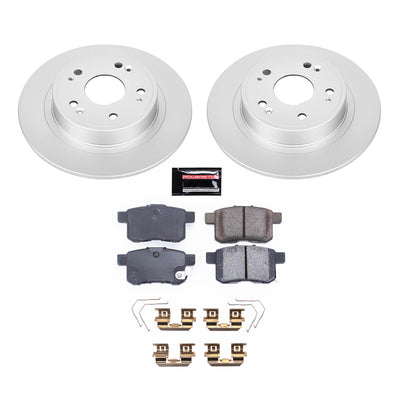 Power Stop 11-14 Acura TSX Front & Rear Z17 Evolution Geomet Coated Brake Kit