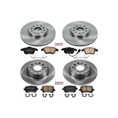 Power Stop 2011 Volkswagen Tiguan Front & Rear Autospecialty Brake Kit