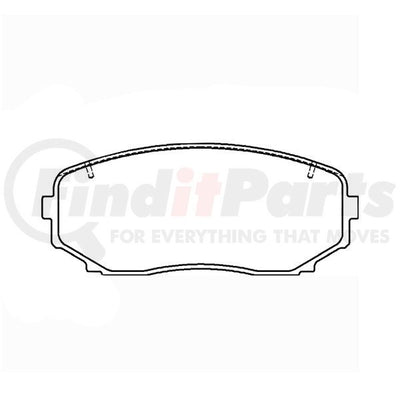 BRAKE PAD SET DISC BRAKE