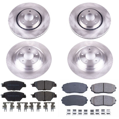 Power Stop 16-18 Mazda CX-9 Front & Rear Autospecialty Brake Kit