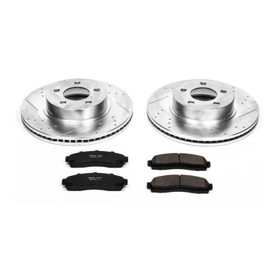 Power Stop 03-09 Ford Ranger Front & Rear Z23 Evolution Sport Brake Kit