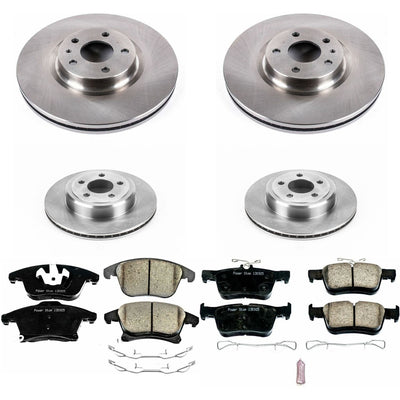 Power Stop 13-19 Ford Fusion Front & Rear Autospecialty Brake Kit