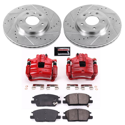 Power Stop 18-19 Buick LaCrosse Front Z23 Evolution Sport Brake Kit w/Calipers