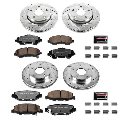 Power Stop 07-11 Dodge Nitro Front & Rear Z36 Truck & Tow Brake Kit