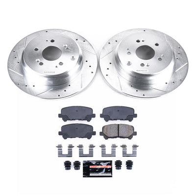 Power Stop 11-14 Honda Odyssey Front & Rear Z23 Evolution Sport Brake Kit