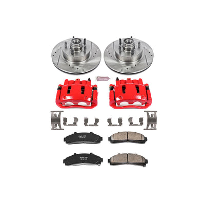 Power Stop 95-01 Ford Explorer Front Z23 Evolution Sport Brake Kit w/Calipers