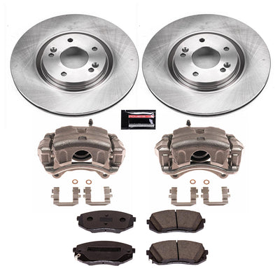 Power Stop 16-19 Kia Optima Front Autospecialty Kit w/Cals