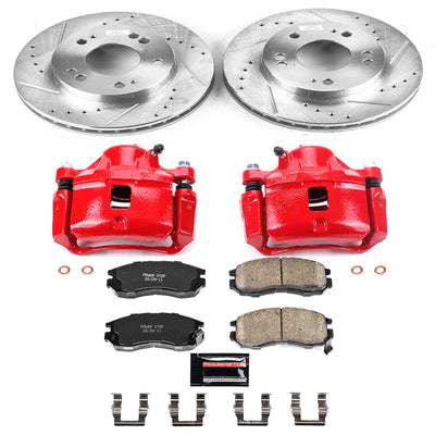 Power Stop 95-00 Chrysler Sebring Front Z23 Evolution Sport Brake Kit w/Calipers