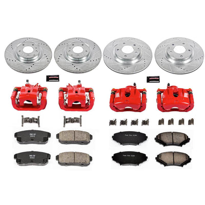 Power Stop 04-11 Mazda RX-8 Front & Rear Z23 Evolution Sport Brake Kit w/Calipers