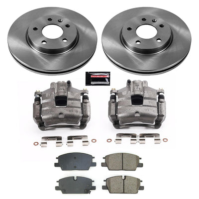 Power Stop 2021 Chevrolet Malibu Front Autospecialty Kit w/Calipers