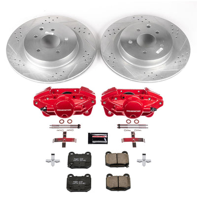 Power Stop 03-04 Infiniti G35 Rear Z23 Evolution Sport Brake Kit w/Calipers