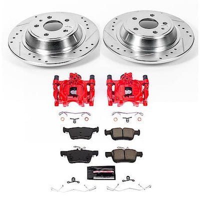 Power Stop 17-20 Ford Fusion Rear Z23 Evolution Kit w/Calipers