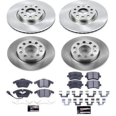 Power Stop 2008 Audi A3 Front & Rear Track Day SPEC Brake Kit