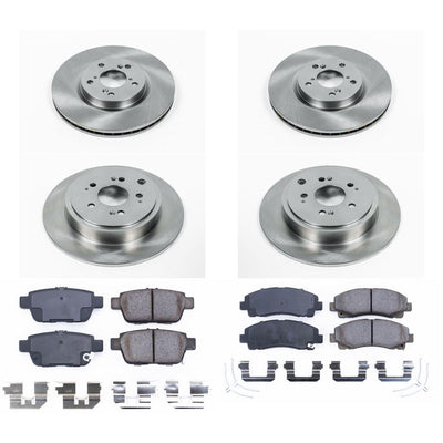 Power Stop 12-14 Honda Ridgeline Front & Rear Autospecialty Brake Kit