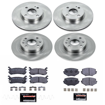 Power Stop 94-97 Mazda Miata Front & Rear Track Day SPEC Brake Kit