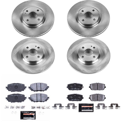 Power Stop 17-19 Fiat 124 Spider Front & Rear Track Day SPEC Brake Kit