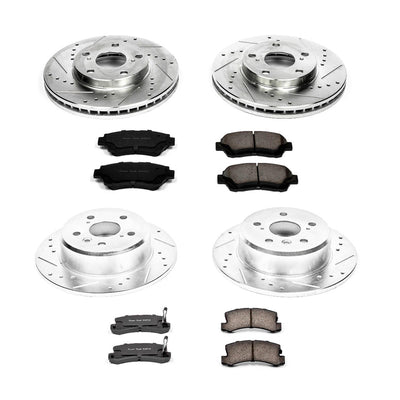 Power Stop 92-96 Lexus ES300 Front & Rear Z23 Evolution Sport Brake Kit