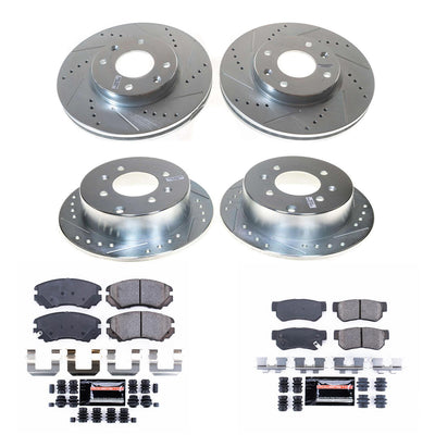 Power Stop 02-06 Kia Optima Front & Rear Z23 Evolution Brake Kit