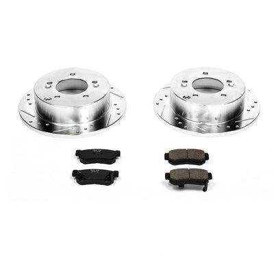 Power Stop 06-08 Hyundai Sonata Front & Rear Z23 Evolution Sport Brake Kit