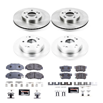 Power Stop 98-02 Honda Accord Front & Rear Track Day Brake Kit