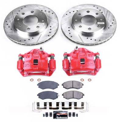 Power Stop 99-01 Hyundai Sonata Front Z23 Evolution Sport Brake Kit w/Calipers