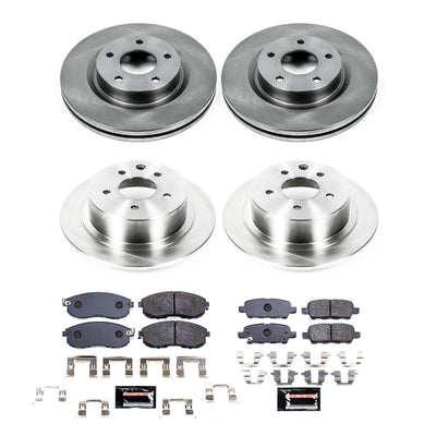 Power Stop 10-13 Nissan Altima Front & Rear Track Day Brake Kit