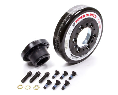 ATI Damper - 7.074in - Steel - Chevy SB - w/BB 1.600 Snout - C-Bore Front - 3 Ring