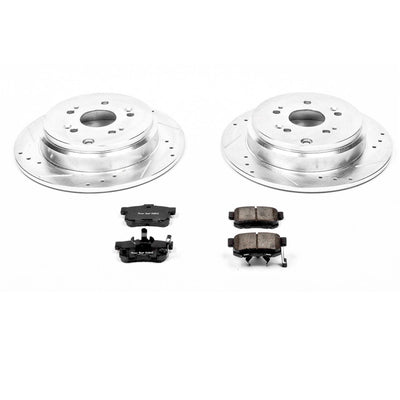 Power Stop 12-16 Honda CR-V Front & Rear Z23 Evolution Sport Brake Kit