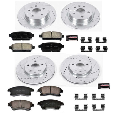 Power Stop 11-15 Chevrolet Cruze Front & Rear Z23 Evolution Sport Brake Kit