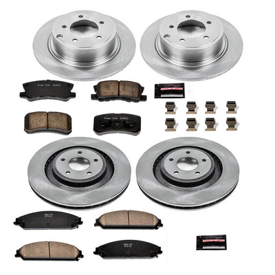 Power Stop 13-14 Chrysler 200 Front & Rear Autospecialty Brake Kit