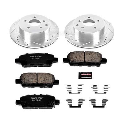 Power Stop 14-19 Nissan Rogue Front & Rear Z23 Evolution Sport Brake Kit