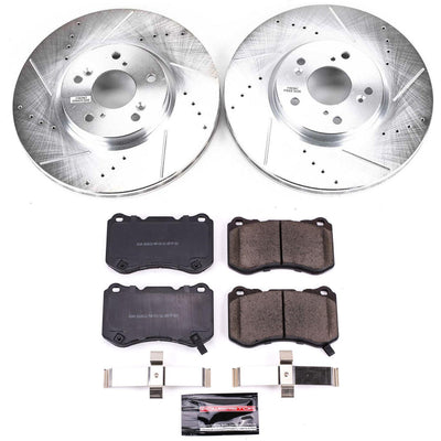 Power Stop 04-08 Acura TL Front & Rear Z23 Evolution Sport Brake Kit