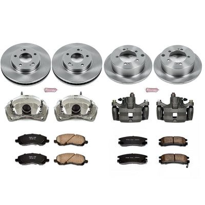 Power Stop 01-05 Chrysler Sebring Front & Rear Autospecialty Brake Kit w/Calipers