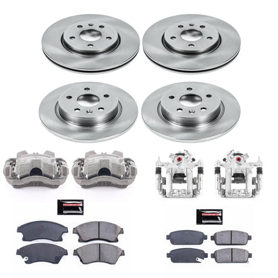 Power Stop 11-15 Chevrolet Cruze Front & Rear Autospecialty Brake Kit w/Calipers
