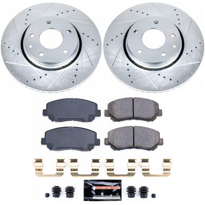 Power Stop 16-18 Mazda CX-5 Front Z23 Evolution Sport Brake Kit w/Calipers