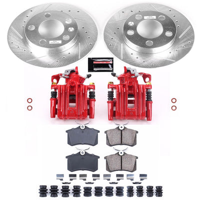 Power Stop 98-99 Volkswagen Beetle Rear Z23 Evolution Sport Brake Kit w/Calipers