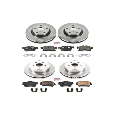Power Stop 08-09 Pontiac G8 Front & Rear Autospecialty Brake Kit