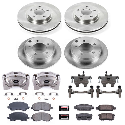 Power Stop 11-14 Chrysler 200 Front & Rear Autospecialty Brake Kit w/Calipers